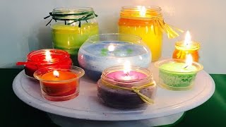 Aprenda a hacer Velas Perfumadas sin Cera [upl. by Bibbie]