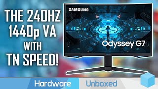 Samsung Odyssey G7 Review The Fastest VA Display Ever [upl. by Reffotsirhc]