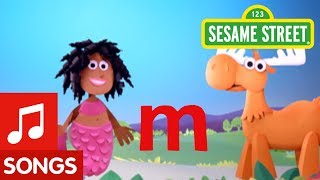 Sesame Street A Song About Letter M [upl. by Ullman760]