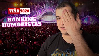 Ranking de Humoristas Viña 2020 [upl. by Nywroc]