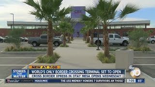 Worlds only border crossing terminal set to open [upl. by Strang664]