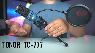 TONOR TC777  a Quick Plug and Play USB Microphone [upl. by Hofmann276]