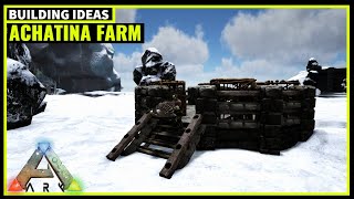 HOW TO BUILD AN ACHATINA CEMENTING PASTE FARM  ARK SURVIVAL [upl. by Hoover]