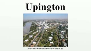 Upington [upl. by Weidman918]