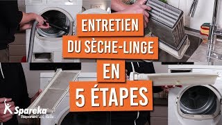 Comment faire lentretien de votre seche linge en 5 étapes [upl. by Macintosh636]