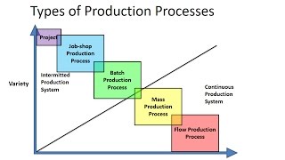 Types of Production Processes [upl. by Maretz]