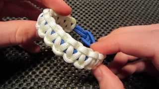 Easy Paracord Bracelet No Buckle Tutorial [upl. by Hcire]