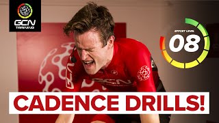 60 Minute Cycling Training Session  Cadence Drills For Strength amp Speed [upl. by Einohpets]