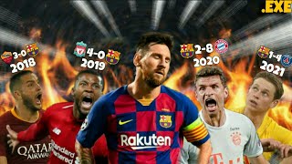 Barcelona the Champions Leagues biggest bottlejobs EXE 😂 [upl. by Fayina838]