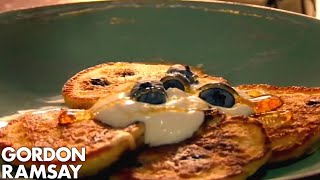 Gordon Ramsays Top Three Pancake Recipes [upl. by Corabella548]