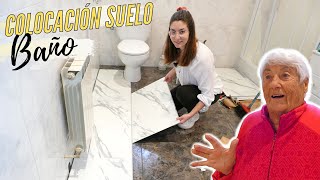 Instalar Piso VINILICO Para Principiantes  MEJOR QUE EL SUELO LAMINADO ¡Se puede mojar😱 [upl. by Atilrak]