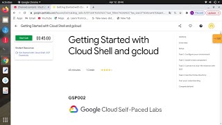 Getting Started with Cloud Shell and gcloud  GSP002 [upl. by Sunderland366]