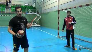 El portero en Balonmano Handball [upl. by Warring]