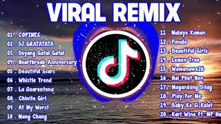 NEW TIKTOK VIRAL SONG DANCE REMIX 2021  NONSTOP 1HOUR PARTY MIX  Copines Remix [upl. by Haroppiz]