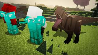 Surviving Dinosaurs in Minecraft [upl. by Gearalt709]