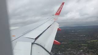 EXTREME TURBULENT LANDING INTO MANCHESTER [upl. by Aneer]