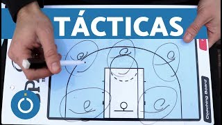 TÁCTICAS EN BALONCESTO  Tácticas OFENSIVAS y DEFENSIVAS [upl. by Couchman]