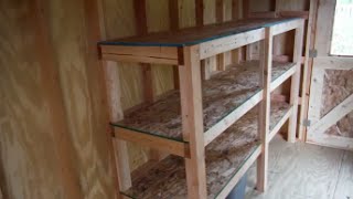 How to Build Easy and Strong Storage Shelves [upl. by Neleag]