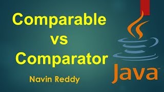 Interview Question  Comparable vs Comparator in Java [upl. by Brote802]