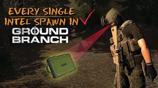 Every Intel Spawn Location in Ground Branch [upl. by Oly]