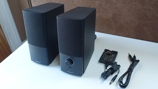 Bose Companion 2 Series III Speaker System Unboxing [upl. by Vernor]