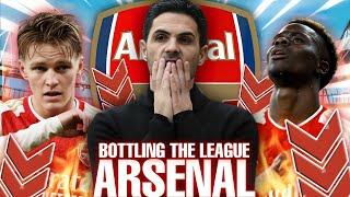 Arsenal Bottling The Premier League Again EXE 😂 [upl. by Siulesoj]