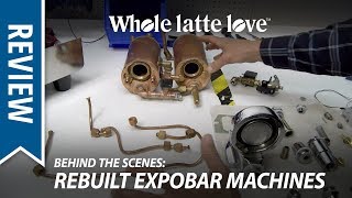 Rebuilt Expobar Espresso Machines Behind the Scenes [upl. by Uriah]