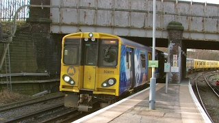 Half an Hour at 216  Birkenhead North Station 1022017  Class 507 508 terminus [upl. by Tania]