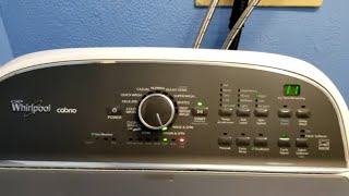 Whirlpool Cabrio stuck draining and general quick review [upl. by Azzil]