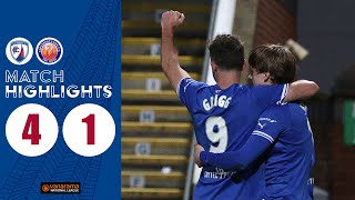 HIGHLIGHTS  Spireites 41 Aldershot Town [upl. by Lapotin]