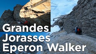 Voie Cassin Eperon Walker Grandes Jorasses Face Nord Chamonix MontBlanc montagne alpinisme [upl. by Aiet]