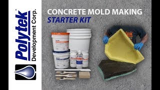 Concrete Mold Making  Starter Kit Tutorial [upl. by Airehc66]