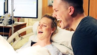 EMOTIONAL LIVE BIRTH Birth Vlog [upl. by Donovan]