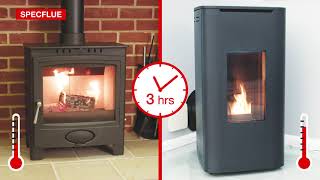 Wood Burning amp Pellet Stoves  A Comparison [upl. by Notsyrb]