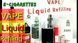 VAPE Tricks  How To Refill Juice In Vape [upl. by Baerman]