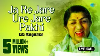 Ja Re Jare Ure Jare Pakhi with lyrics  Lata  Four Square Hits Bengali Modern Of Female Artists [upl. by Georges]