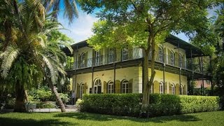 Key West Hemingway House Museum Tour [upl. by Marka927]