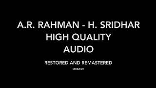 Ayudha Ezhuthu Yaakai Thiri  High Quality Audio  AR Rahman [upl. by Annoeik349]