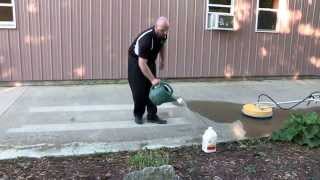 How To Acid Etch Concrete [upl. by Chellman624]