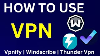 How To Use VPN [upl. by Katharina]