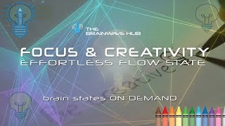 Focus amp Creativity Flow State Isochronics Tones for Creative Thinking Writing [upl. by Ayalat]