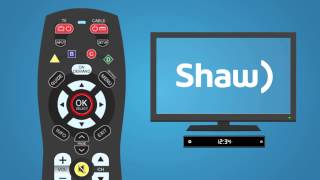 HOW TO  Program your Shaw Receiver Remote to Your TV [upl. by Adnilav]