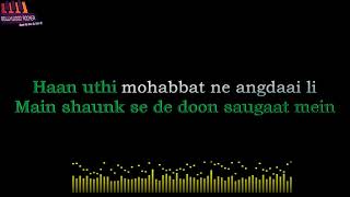 Lut gaye KaraokeJubin Nautiyal [upl. by Hew501]