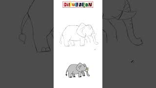 Dibujando un Elefante  Dibujos fáciles [upl. by Zacks]