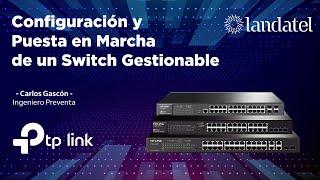 Configuración y Puesta en marcha de un Switch Gestionable TpLink [upl. by Akilaz906]