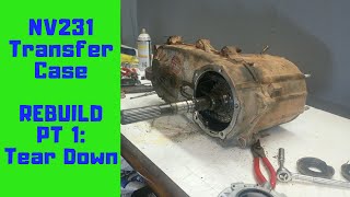 NV231NP231 Transfer Case Rebuild Part 1 [upl. by Euk364]