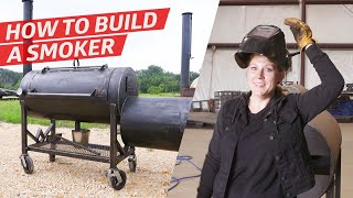 How Custom Barbecue Smokers are Made — How To Make It [upl. by Tillie]