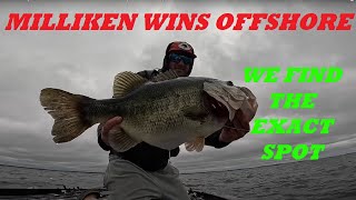 Milliken Wins Offshore  Toledo Bend [upl. by Docia392]