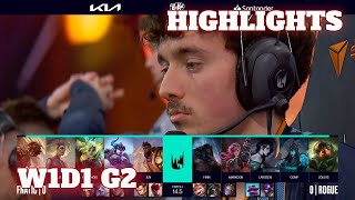 FNC vs RGE  Highlights  Week 1 Day 1 LEC Spring 2024  Fnatic vs Rogue W1D1 [upl. by Sasnak]