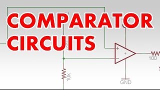 Comparator tutorial amp clapper circuit [upl. by Leur]